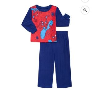 Spider-Man Toddler Boys Blue 2 PC Pajama Set Size 5T NWT